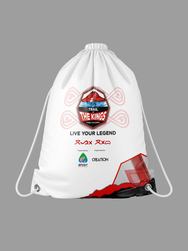 Drawstring Bag White Edition Custom